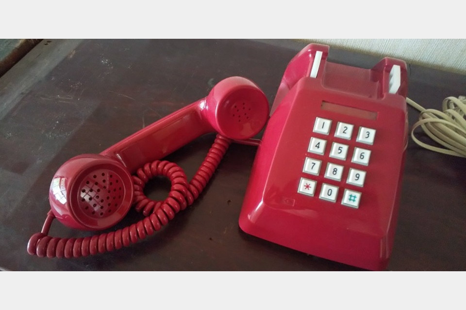 レトロ電話　インテリアの商品画像02
