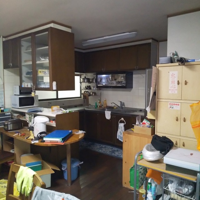 広い日本家屋のお片付けの画像